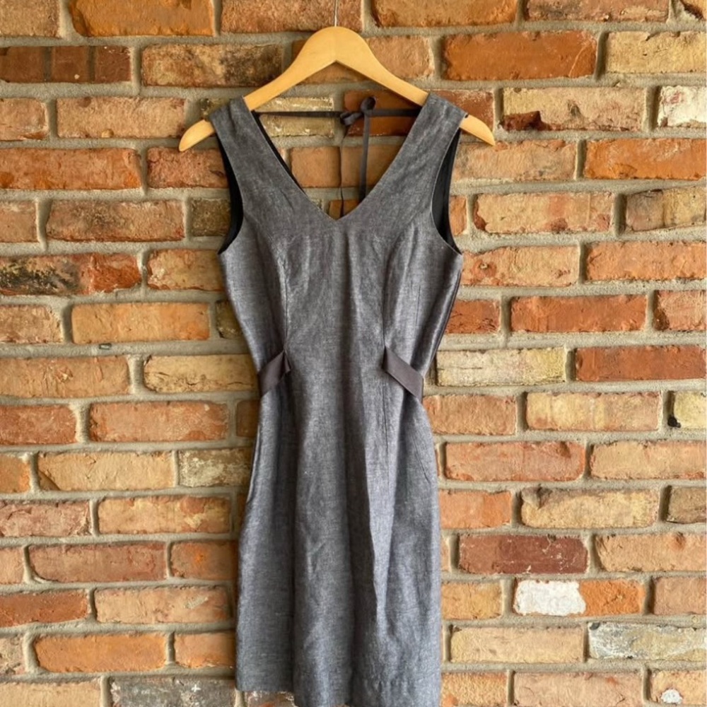 Banana Republic Linen Dress Size 00P